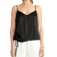 thumbnail image 1 of Rachel Roy Womens Miraim Cami Tank Top, Black, Medium, 1 of 2