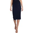 thumbnail image 1 of Rachel Roy Womens Mixed Stitch A-line Skirt, Blue, Medium, 1 of 2
