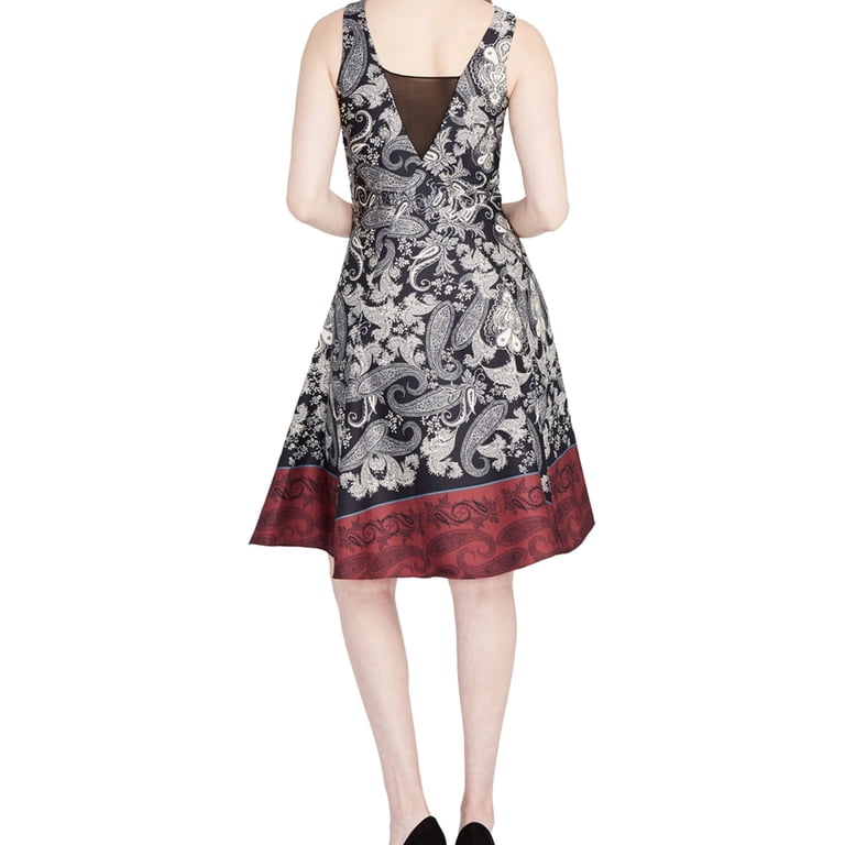 Rachel Roy Womens Paisley A-Line Dress - Walmart.com