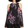 thumbnail image 1 of Rachel Roy Womens Printed Off The Shoulder Blouse, 1 of 2