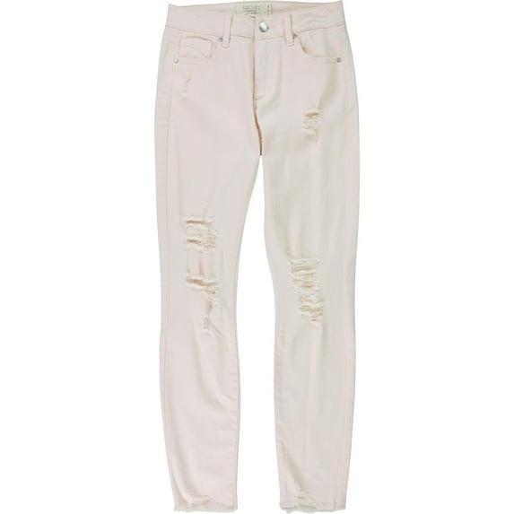 RACHEL ROY $89 Womens New 1383 Pink Frayed Casual Jeans 31 WAIST B+B