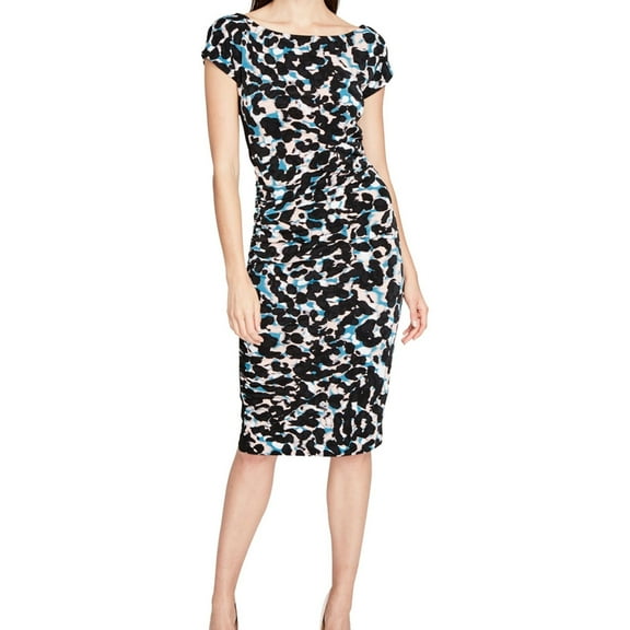 Rachel Roy Womens Ruched Bodycon Dress, Black, Small