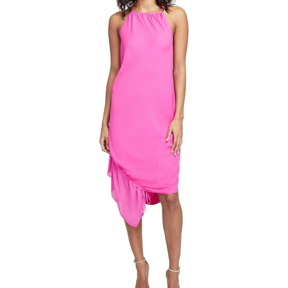 Rachel Roy Womens Santorini Sheath Dress, Pink, Large