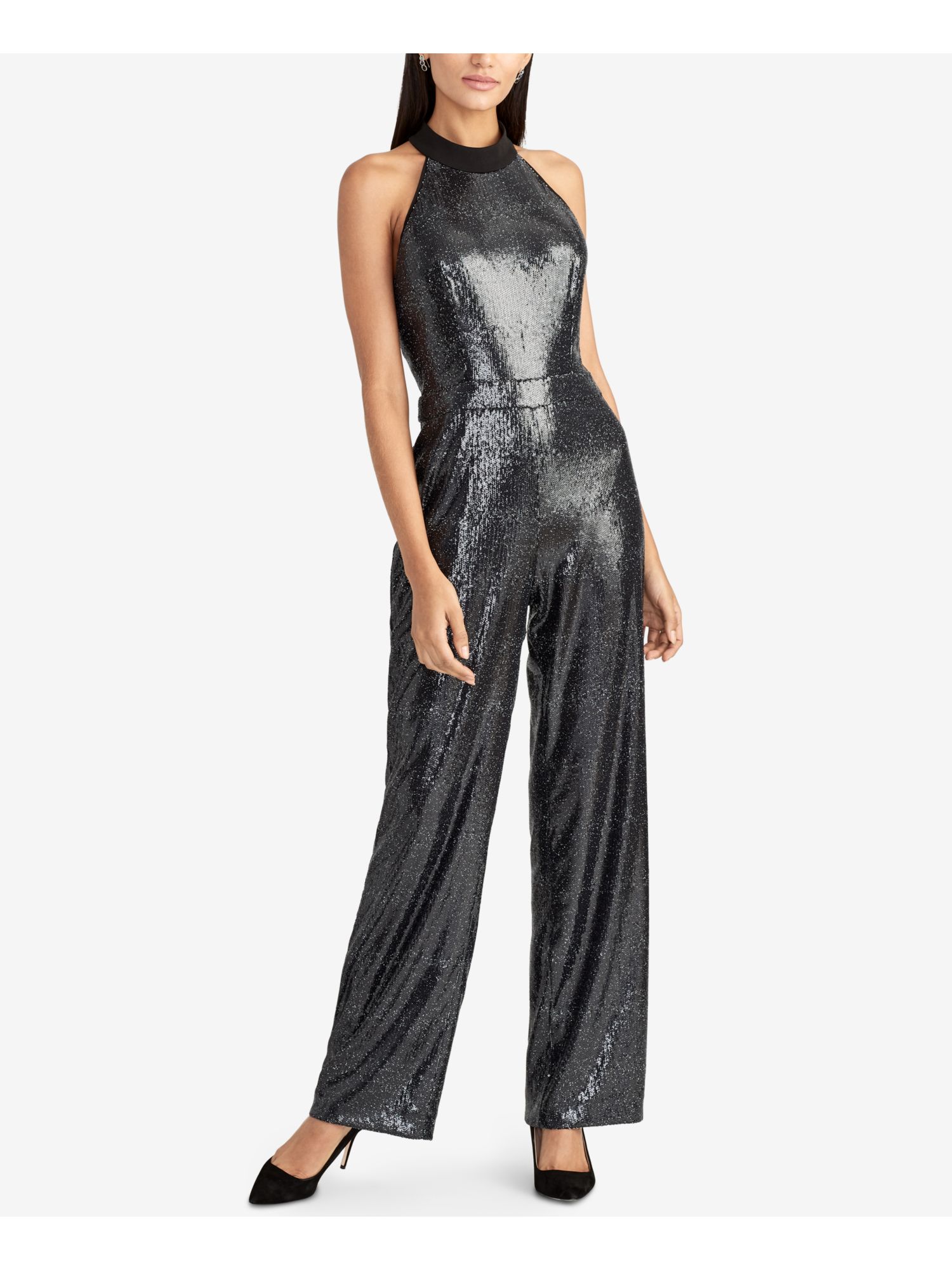 Rachel Roy Women's Sequin Jumpsuit - Party Jumpsuit, Dry Clean Only