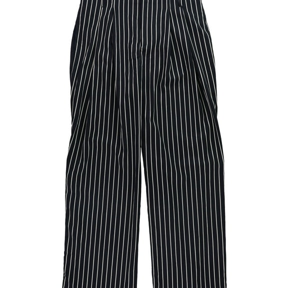 Rachel Roy Womens Striped Casual Trouser Pants, Blue, 14