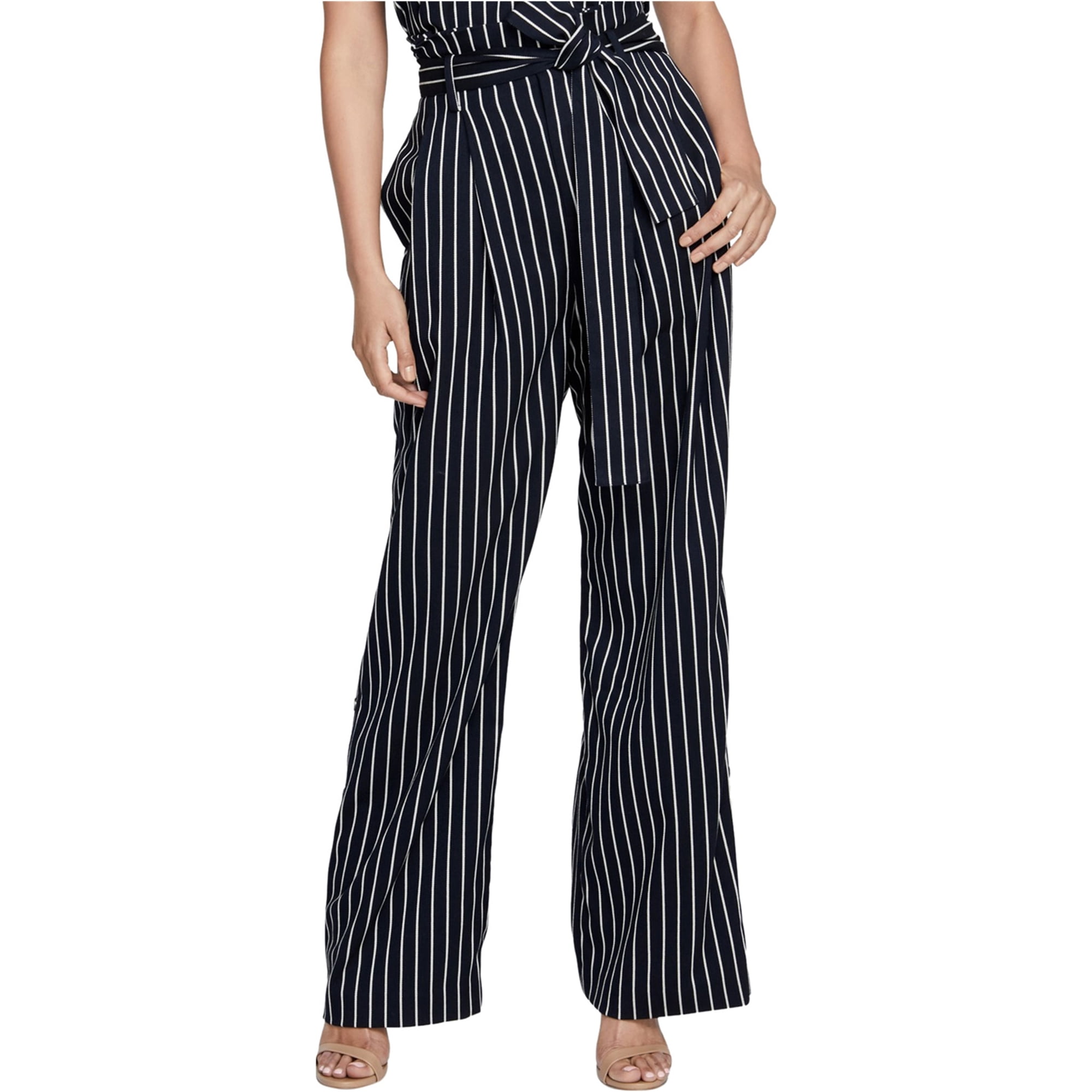 Ladies hotsell striped trousers