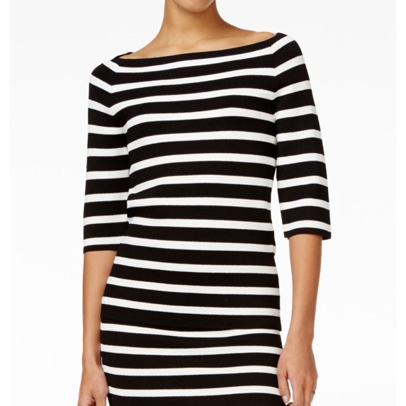 Rachel Roy Womens Textured Pullover One Shoulder Blouse, White, Large