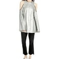 thumbnail image 1 of Rachel Roy Womens Tie-back Mini Dress, Metallic, Medium, 1 of 2