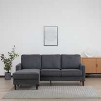 Artdeco Home - Rachel Sectional Sofa Dark Gray