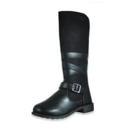 Rachel Shoes Girls' Berkley Tall Boots - black, 7 toddler