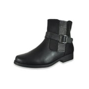 Rachel Shoes Girls' Oaklynn Boots - black, 13 youth