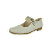 Rachel Shoes Shoes Girls' Millie Mary Jane Shoes - bone, 11 toddler