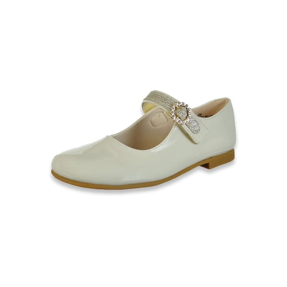 Rachel Shoes Shoes Girls' Millie Mary Jane Shoes - bone, 11 toddler