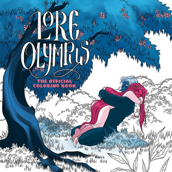 Lore Olympus: the Official Coloring Book, 80 pages (Paperback)