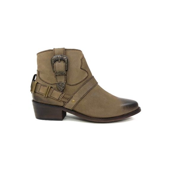 Rachel Taupe Cowgirl Boot
