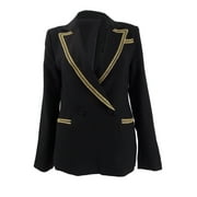 Rachel Zoe Women's Ascot Jacket (2, Gold/Black)