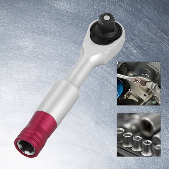 Rachet Wrench Set Repair Tool Mini 1/4 Inch Rachet Wrench Set Repair Tool Vehicle Bike Socket Wrench Kit Tool for Maintenance Workshops