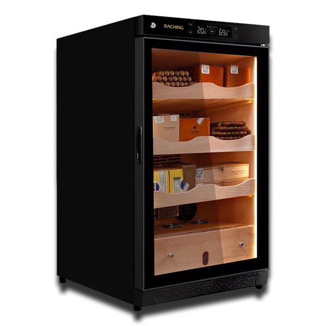 Raching C150A Climate Control Black Wood 400Cigar Electric Humidor