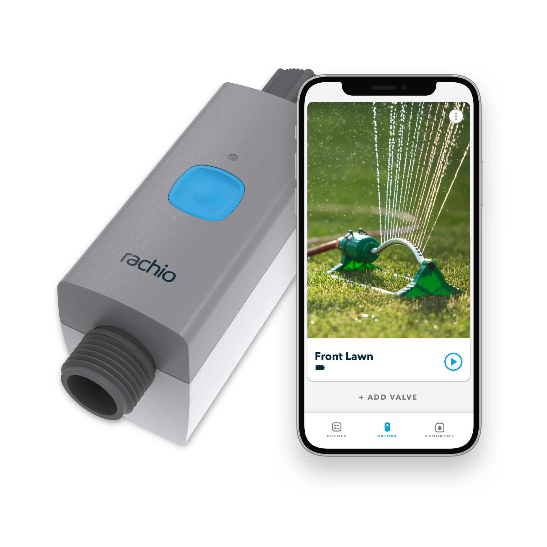 Rachio WiFi Smart Hose Timer for Outdoor Water Programmable Valve for