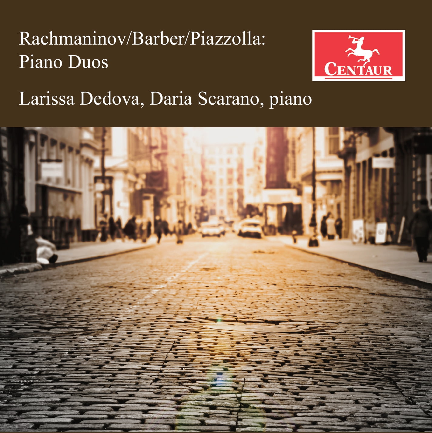 Larissa Dedova - Rachmaninoff, Barber & Piazzolla: Piano Duos - Music & Performance - CD