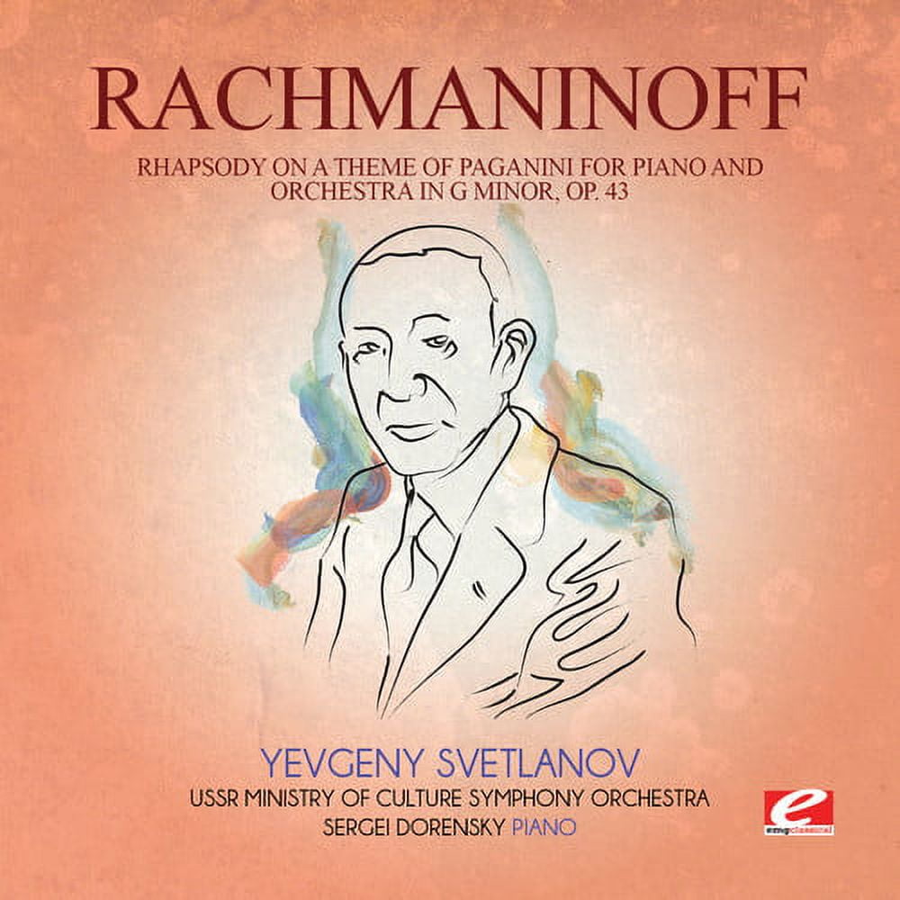 Rachmaninoff - Rhapsody on Theme Paganini Piano & Orch G Min - Music & Performance - CD