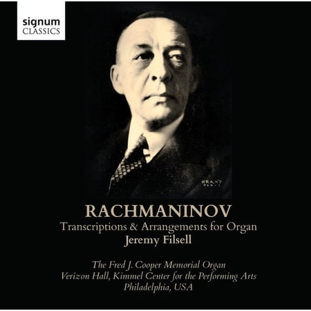 Rachmaninov / Filsell - Transcriptions & Arrangements for Organ - Music & Performance - CD