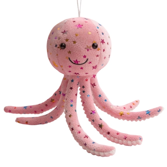 Racifhz Cute Light Pink Octopus Plush , Soft Stuffed Animal Doll for Gifts, B