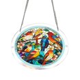 thumbnail image 1 of Racifhz Decorative Puzzle Suncatcher Window Hanging Art DIY Craft Kit Ornament Home for Living Room Patio Garden Window Sun Catchers Indoor Activity for Adults , B, 1 of 7