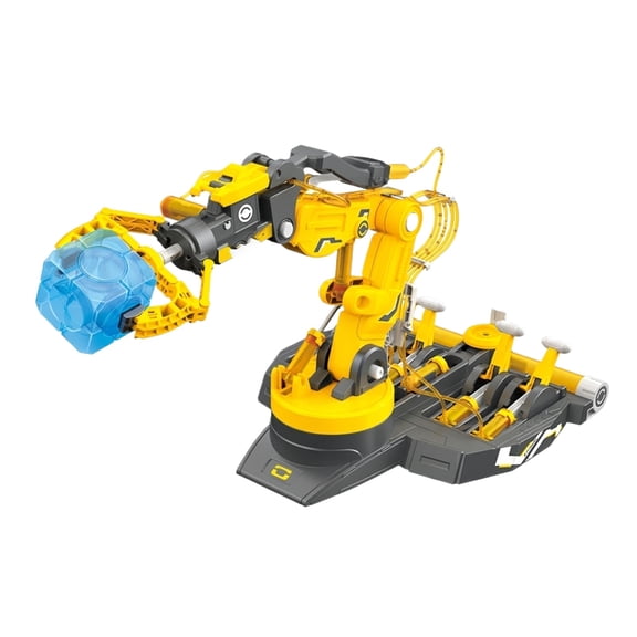 Racifhz Hydraulic Mechanical Arm for Science Experiment and Diy Robot Assembly Hand Kit for Mechanical Engineering Principles and Creative Skill, D