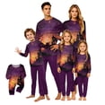 thumbnail image 1 of Racifhz Matching Family Halloween Pajamas Set Cozy Long Sleeve Shirt and Pants Sleepwear Holiday Loungewear Outfits Festive Nightwear Gifts for Parents, 1 of 5