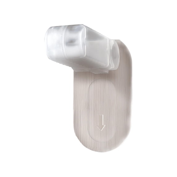Racifhz Punch Free Door Handle Lock Adhesive Security Lock Lever Handle Lock For Home Security Pet Proofing Easy Installation No Drill Door Lock For Bedroom Bathroom , Clear