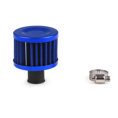 Racing 12mm PVC Valve Air Intake Valve Crank Case Breather Filter Parts Black