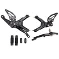 thumbnail image 1 of Racing Adjustable Rearsets Foot Pegs Black For BMW S1000RR M1000RR 2019-2024, 1 of 16