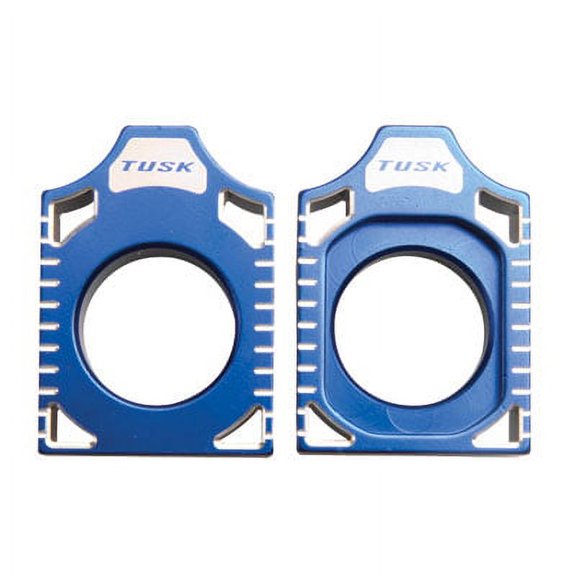 Racing Axle Block Blue for Kawasaki KX125 2003-2005
