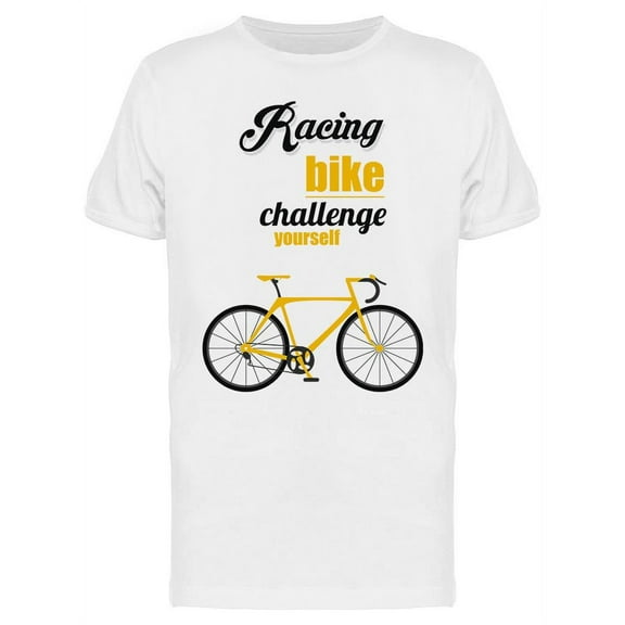 Racing Bike Challenge  T-Shirt Men -Image by Shutterstock, Male x-Large