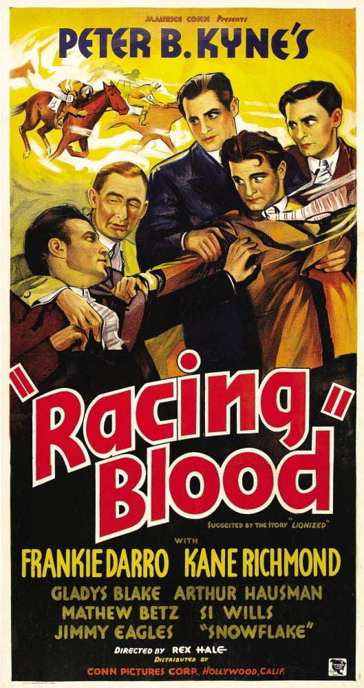 Racing Blood Canvas Art - (24 x 36)