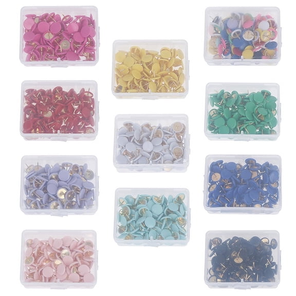 Racing Butterfly 100Pcs Round Push Pins Notice Board Map Thumb Tacks Point Bulletin Drawing
