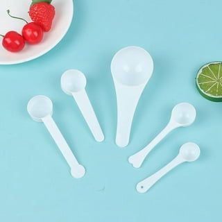 Micro Spoons 1 Gram Measuring Scoop Round Bottom w Hanging Hole 15Pcs -  White - Bed Bath & Beyond - 35771968