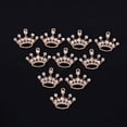 thumbnail image 1 of Racing Butterfly 10Pcs/Set Alloy Crystal Small Crown Charms Pendant DIY Craft Jewelry Making, 1 of 8