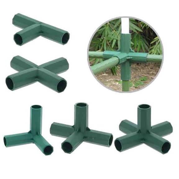 Racing Butterfly 16MM PVC Fitting Stable Support Heavy Duty Greenhouse Frame Building Connector