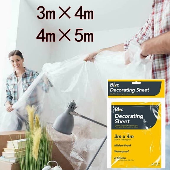 Racing Butterfly 1PC plastic furniture dust cover,Waterproof car dusty bed Sofa Dust Proof Cover