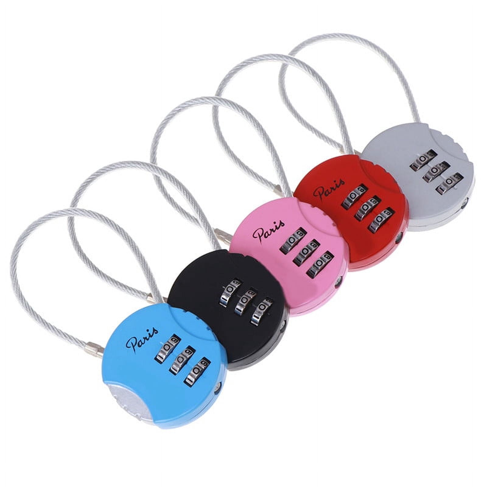 Racing Butterfly 1Pc 3.7*9cm Mini 3 Digit Combination Travel Luggage ...