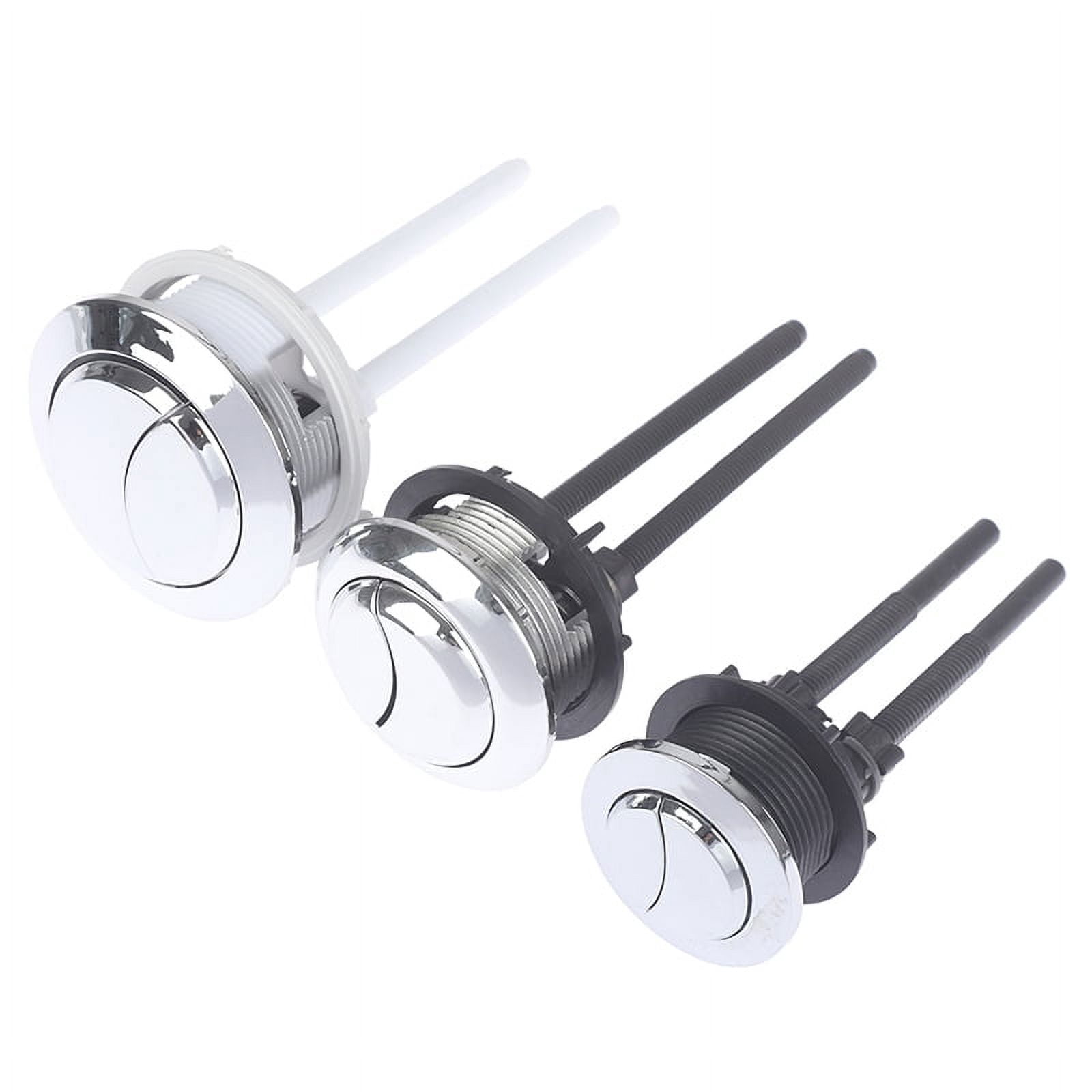 Flushing Button Racing Butterfly 1pc Dual Flush Toilet Tank Button Round Shape Toilet ...