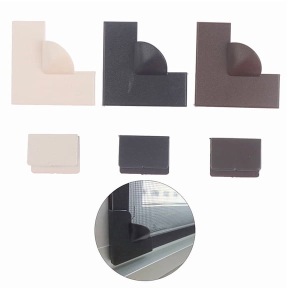 Racing Butterfly 1pc Window Screen Corners Made DIY Magnetic Window Screen Accessories