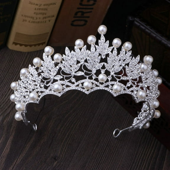 Racing Butterfly 2019 New Fashion Wedding Crystal Pearl Crowns Rhinestone Tiara Brides Hairband