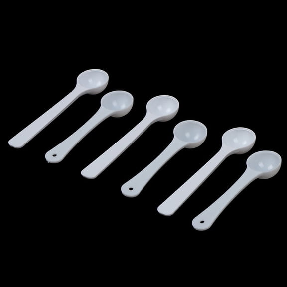 Racing Butterfly 20PCS 1g Plastic 1 Gram Scoops/Spoons For Food/Milk/Medcine Measuring Spoons
