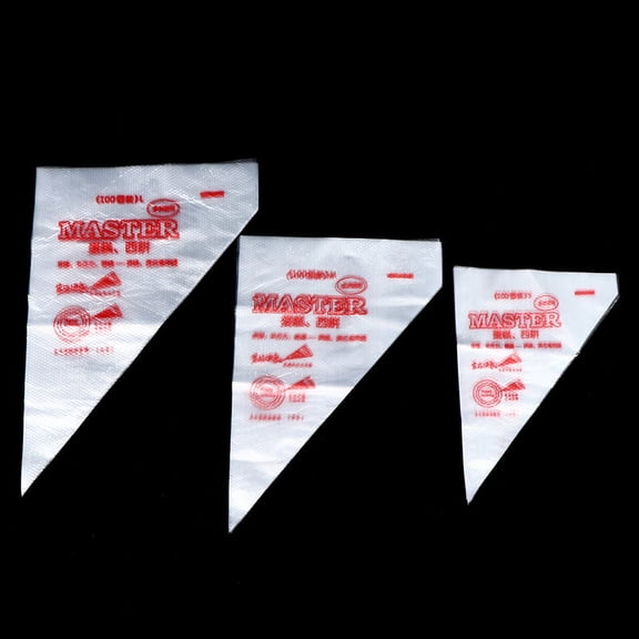 Racing Butterfly 2Bags Disposable Piping Bag Nozzle Fondant Cake Decorating Pastry Icing Nozzles