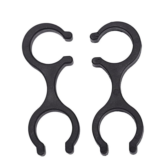 Racing Butterfly 2Pcs Plastic Walking Stick Buckle Pole Accessories Connection Buckle