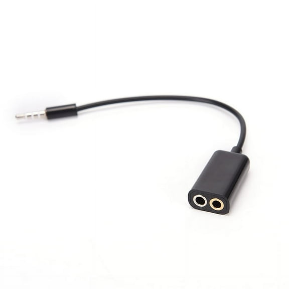 Racing Butterfly 3.5mm Mic Audio jack to Headphone Microphone Y Splitter Cable Converter Adaptor
