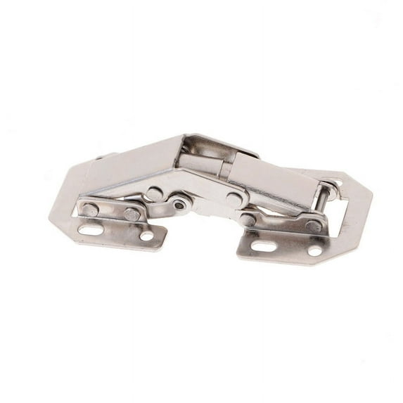 Racing Butterfly 3 Inch No-Drilling Hole Cabinet Hinge Spring Frog Hinge Full Overlay Cupboard